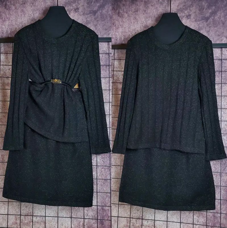 Givenchy Givenchy Black Wool Blend Long Sleeve Knit Top 0089 Size M / US 6-8 / IT 42-44 - 2 Thumbnail