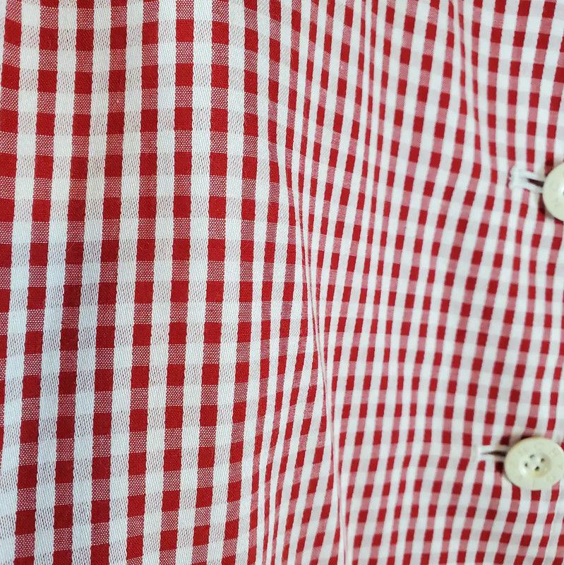 Givenchy Givenchy Pink Cotton Gingham Long Skirt 0089 Size 23" - 9 Thumbnail