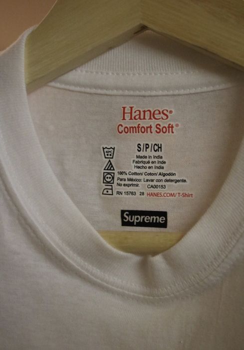 Supreme, Shirts, Supreme Hanes Tagless Tank Top 3 Pack Size S