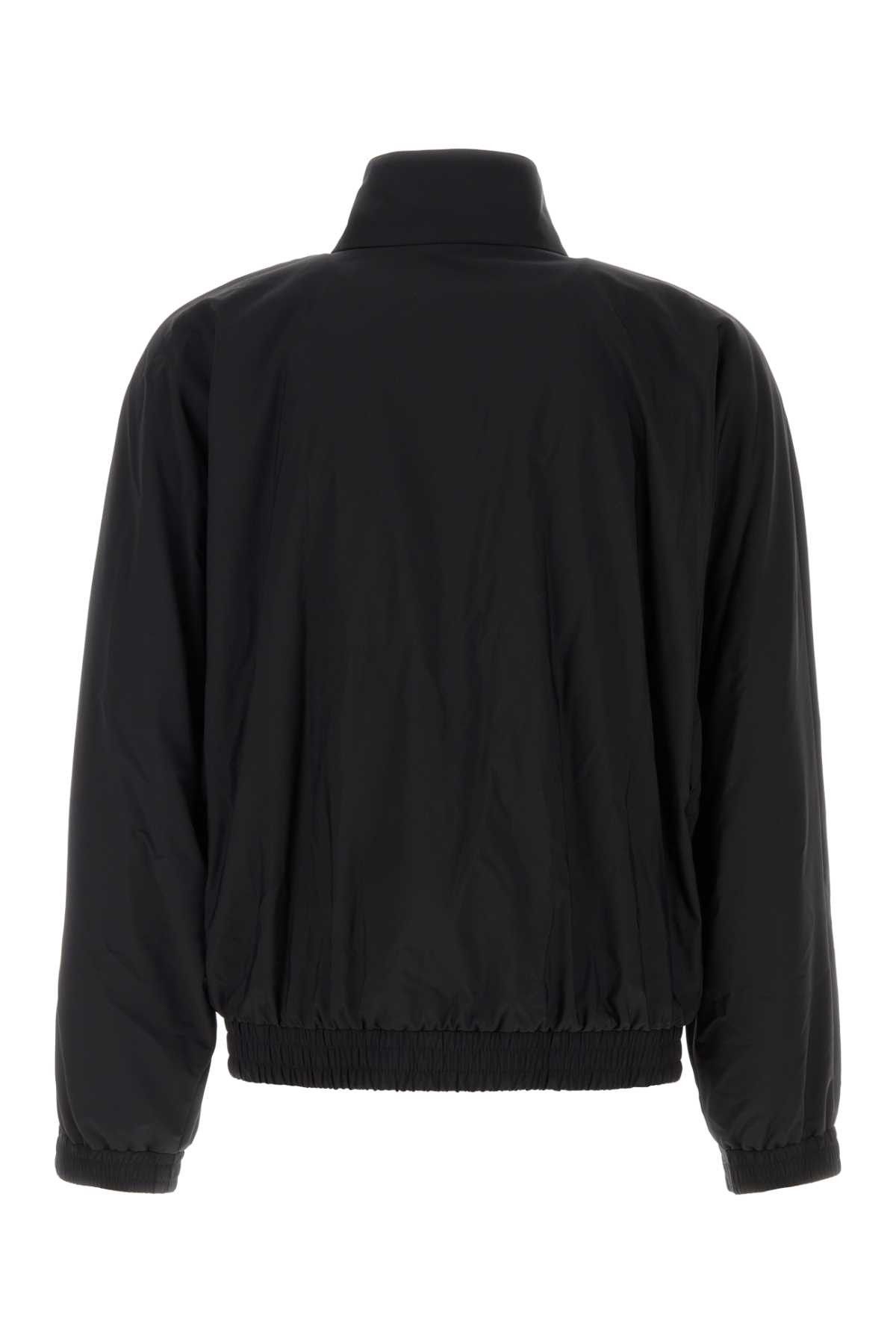 Salvatore Ferragamo Black Wool Blend Jacket Size US M / EU 48-50 / 2 - 2 Thumbnail