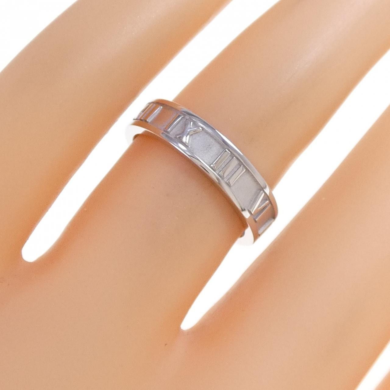 Tiffany & Co. Tiffany & Co. Tiffany Atlas 750 White Gold Ring Metal Ring DUTY FREE for USA Size ONE SIZE - 5 Thumbnail