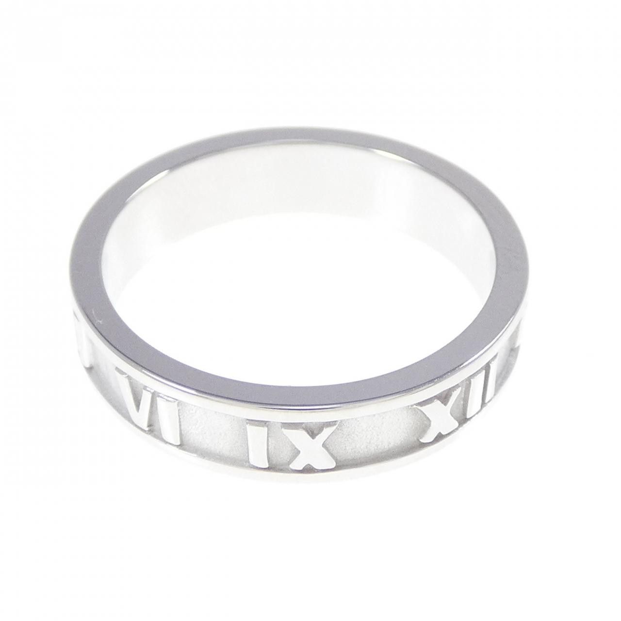 Tiffany & Co. Tiffany & Co. Tiffany Atlas 750 White Gold Ring Metal Ring DUTY FREE for USA Size ONE SIZE - 3 Thumbnail