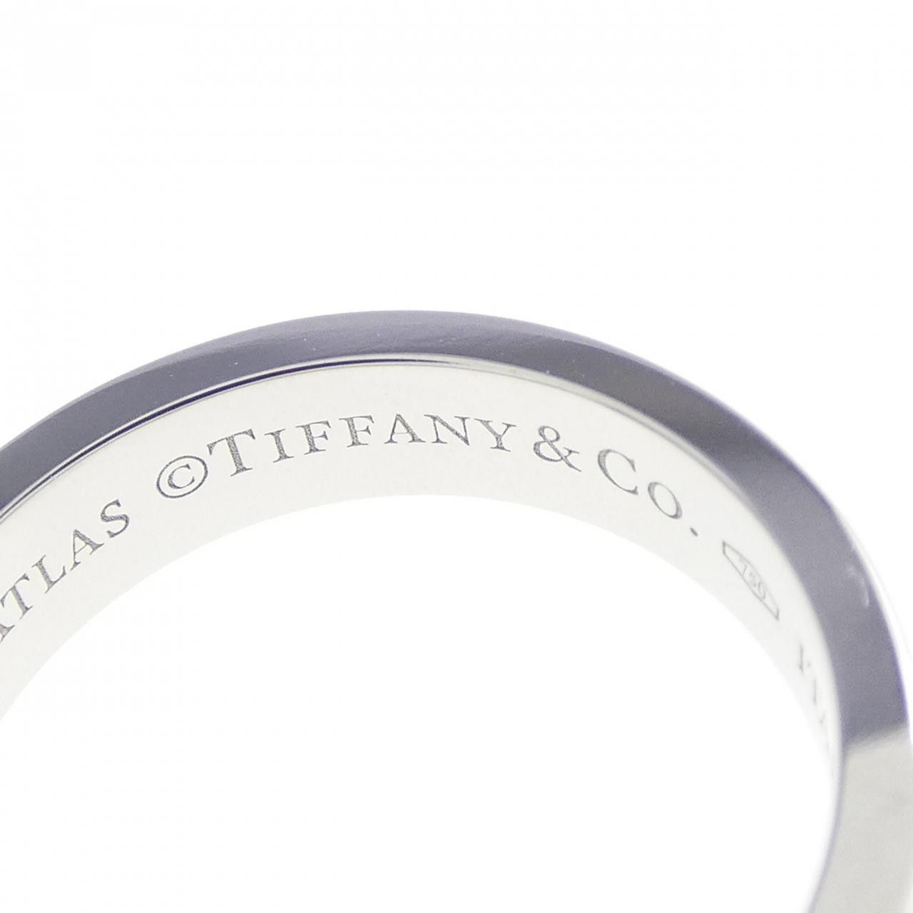 Tiffany & Co. Tiffany & Co. Tiffany Atlas 750 White Gold Ring Metal Ring DUTY FREE for USA Size ONE SIZE - 4 Thumbnail