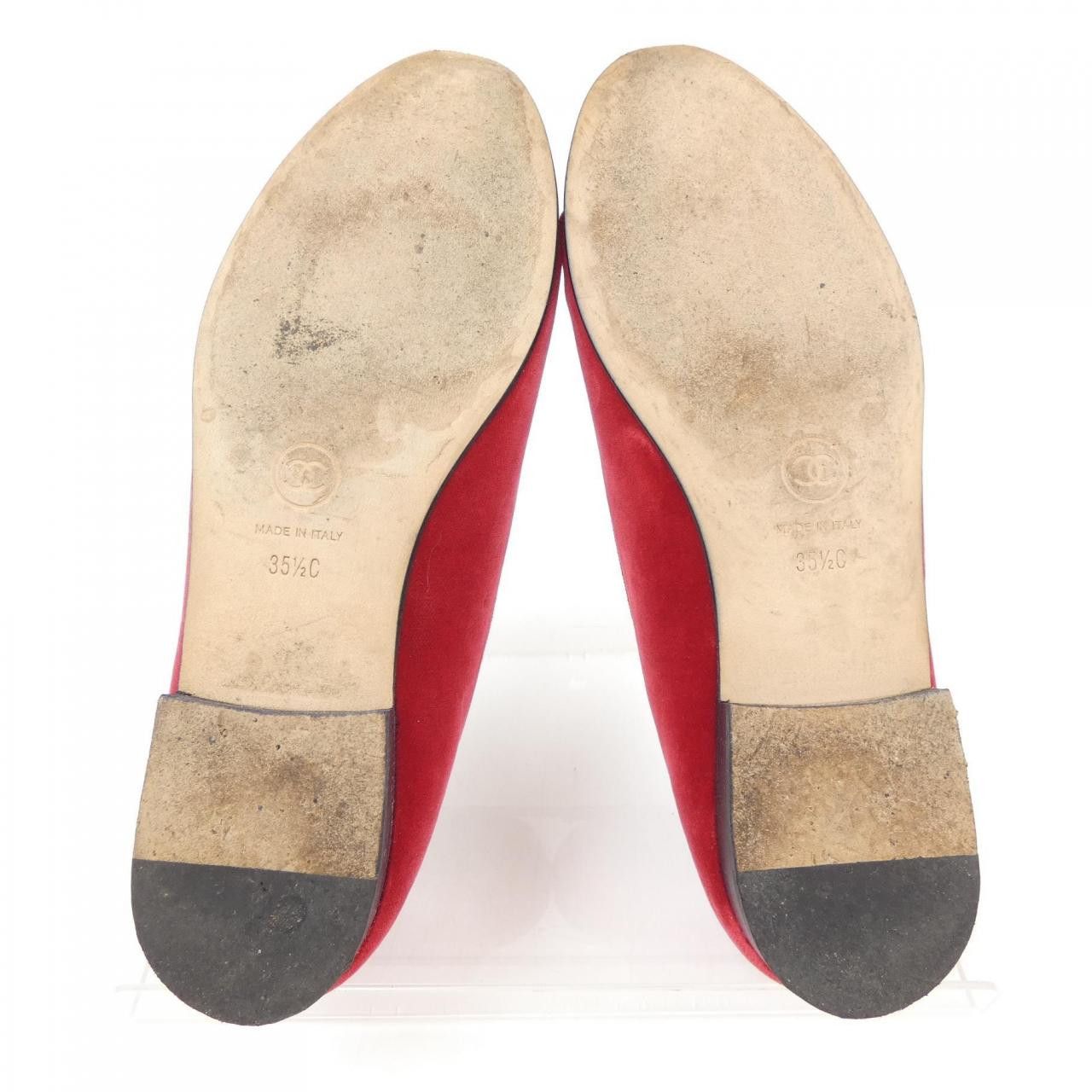Chanel Chanel Chanel Velvet Patented Calfskin Flat Shoes Others Shoes G02819Y50833 DUTY FREE for USA Size ONE SIZE - 4 Thumbnail