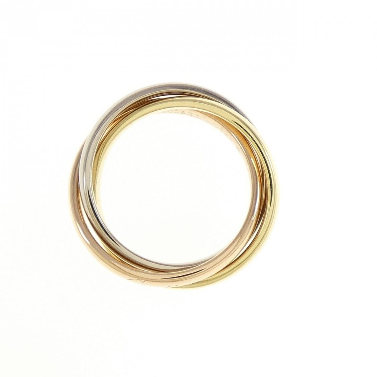 Cartier Cartier Cartier Trinity Au750 Ring Size 11 Metal Ring CRB4234200 DUTY FREE for USA Size ONE SIZE - 2 Thumbnail