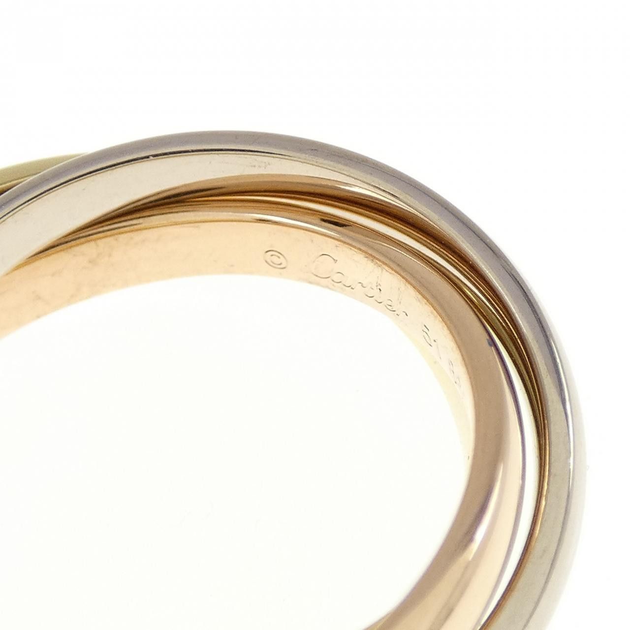 Cartier Cartier Cartier Trinity Au750 Ring Size 11 Metal Ring CRB4234200 DUTY FREE for USA Size ONE SIZE - 4 Thumbnail