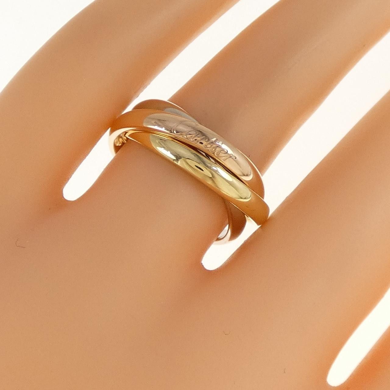 Cartier Cartier Cartier Trinity Au750 Ring Size 11 Metal Ring CRB4234200 DUTY FREE for USA Size ONE SIZE - 5 Thumbnail