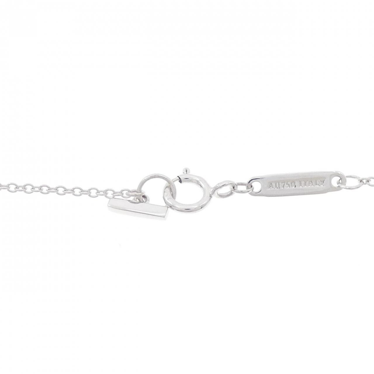 Tiffany & Co. Tiffany & Co. Tiffany Horizontal Diamond Bar 750 White Gold Necklace Calfskin Necklace DUTY FREE for USA Size ONE SIZE - 5 Thumbnail
