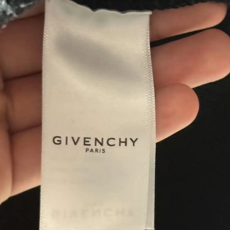 Givenchy Givenchy Black Cotton Knit Sweater for Women 0089 Size M / US 6-8 / IT 42-44 - 5 Thumbnail