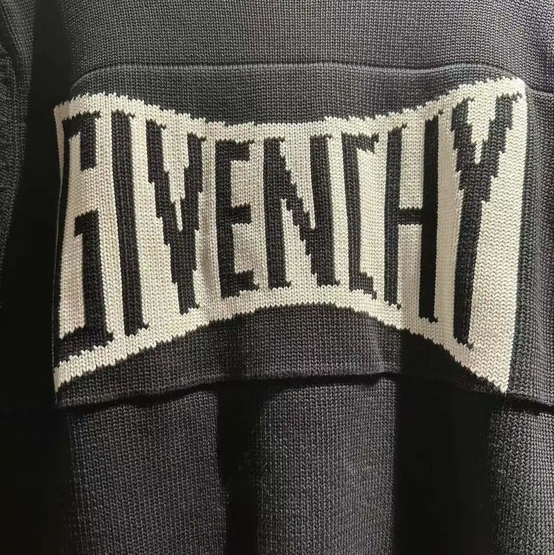 Givenchy Givenchy Black Cotton Knit Sweater for Women 0089 Size M / US 6-8 / IT 42-44 - 3 Thumbnail