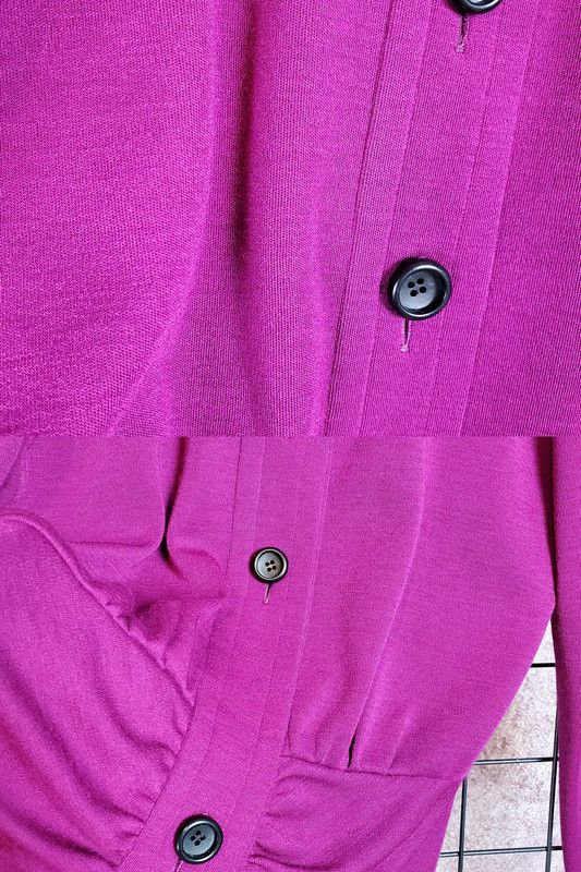 Givenchy Givenchy Pink Wool Long Sleeve Cardigan 0089 Size M / US 6-8 / IT 42-44 - 9 Thumbnail