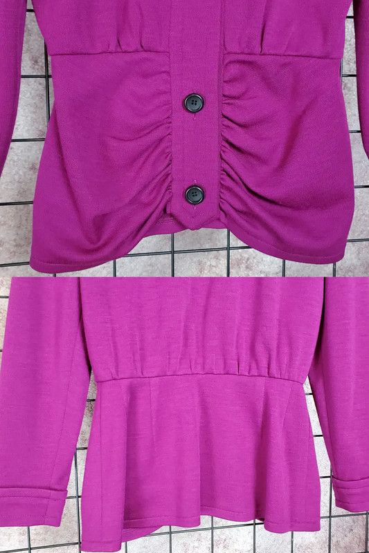 Givenchy Givenchy Pink Wool Long Sleeve Cardigan 0089 Size M / US 6-8 / IT 42-44 - 7 Thumbnail