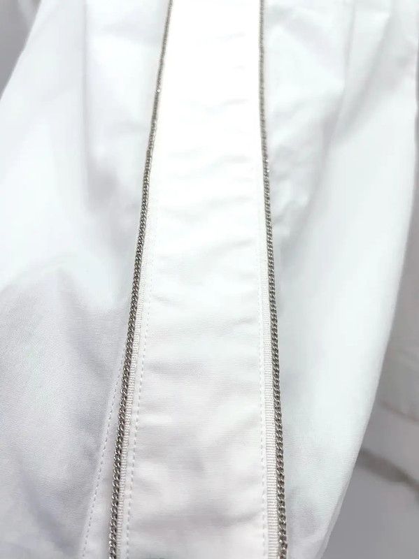 Givenchy Givenchy White Cotton Long Sleeve Shirt 0089 Size S / US 4 / IT 40 - 7 Thumbnail