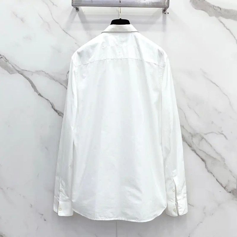 Givenchy Givenchy White Cotton Long Sleeve Shirt 0089 Size S / US 4 / IT 40 - 2 Thumbnail