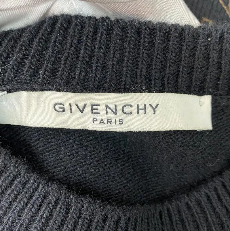 Givenchy Givenchy Color Block Wool Long Sleeve Sweatshirt 0089 Size XS / US 0-2 / IT 36-38 - 5 Thumbnail
