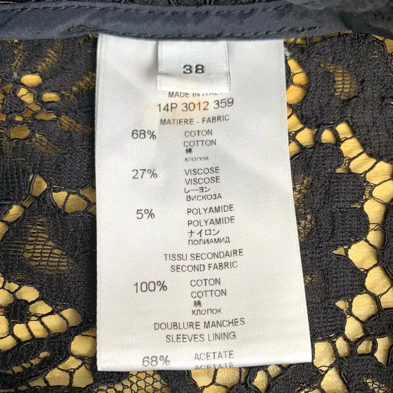 Givenchy Givenchy Color Block Cotton Women's Jacket 0089 Size S / US 4 / IT 40 - 6 Thumbnail