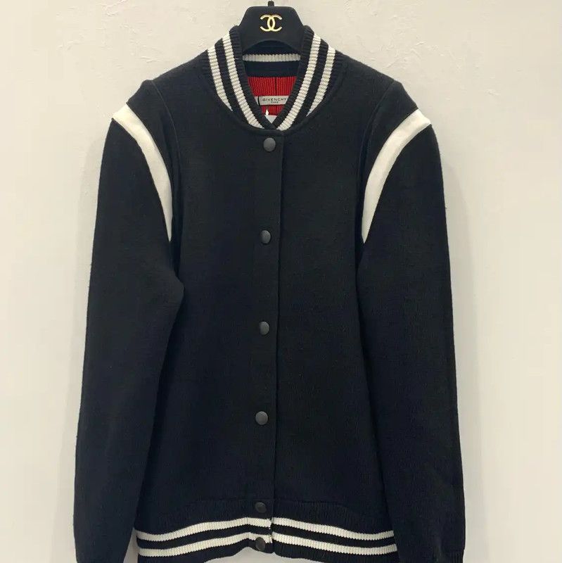 Givenchy Givenchy Women's Black Wool Jacket 0089 Size S / US 4 / IT 40 - 3 Thumbnail