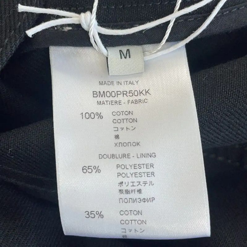 Givenchy Givenchy Black Cotton Jacket for Women 0089 Size M / US 6-8 / IT 42-44 - 3 Thumbnail