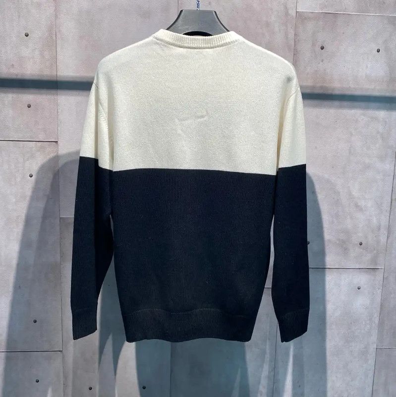 Givenchy Givenchy Winter Black and White Knit Sweater 0089 Size M / US 6-8 / IT 42-44 - 3 Thumbnail