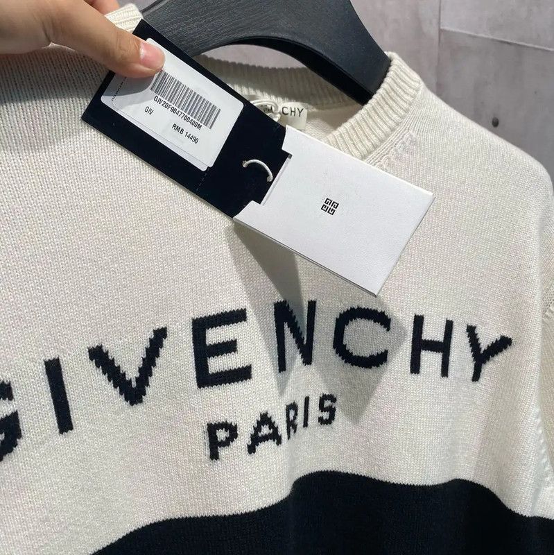 Givenchy Givenchy Wool Blend Long Sleeve Sweater for Women 0089 Size XS / US 0-2 / IT 36-38 - 2 Thumbnail