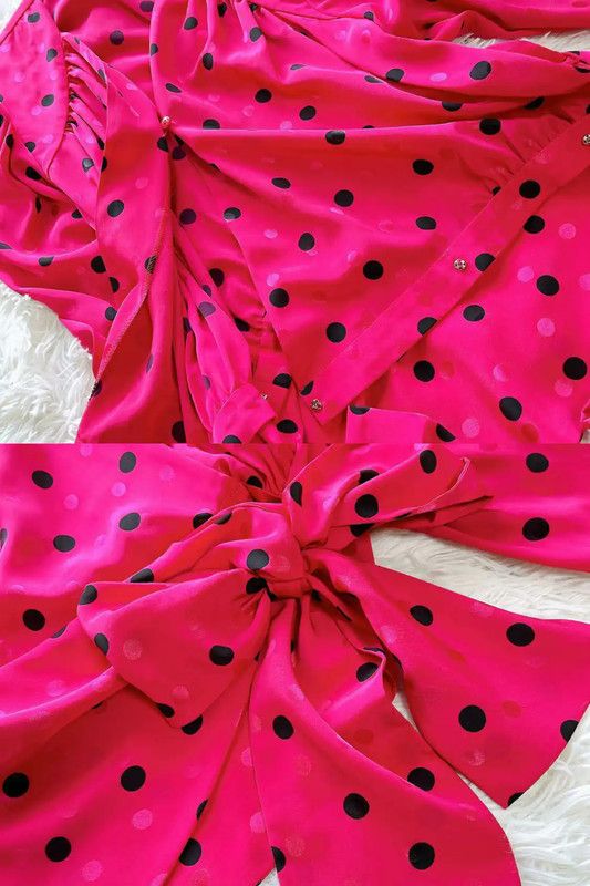 Givenchy Givenchy Pink Polka Dot Long Sleeve Shirt 0089 Size M / US 6-8 / IT 42-44 - 9 Thumbnail
