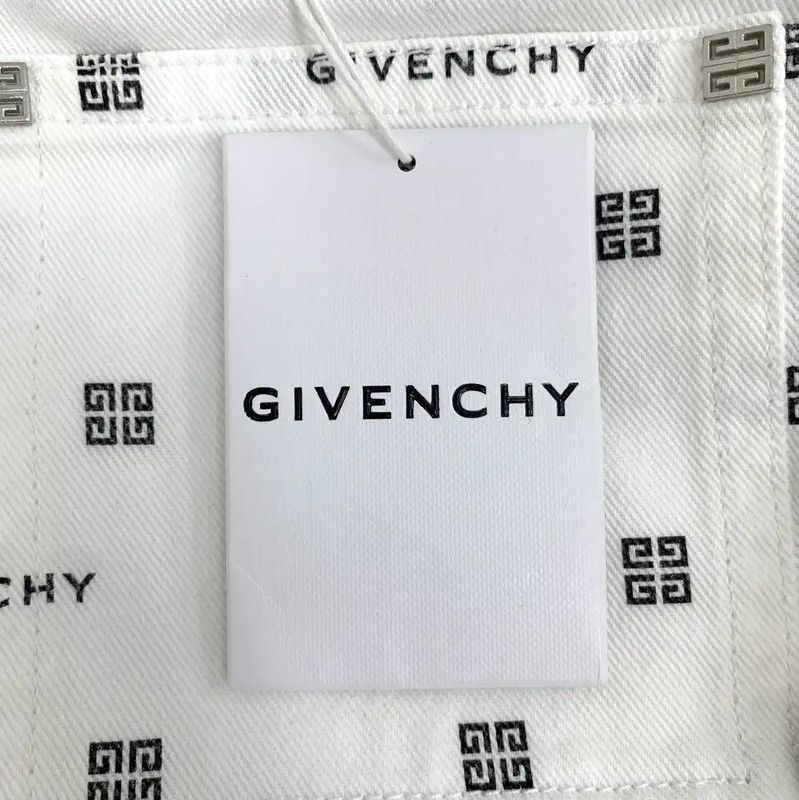 Givenchy Givenchy Women's XXS White Cotton Jacket 0089 Size XXS / US 00 / IT 34 - 10 Thumbnail