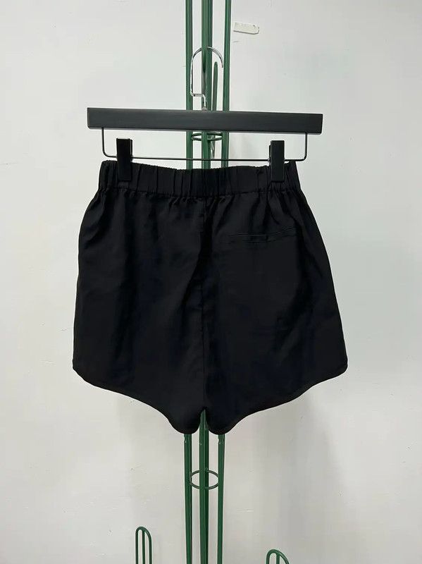 Loewe Loewe Black Cotton Summer Shorts 0089 Size 23" - 2 Thumbnail