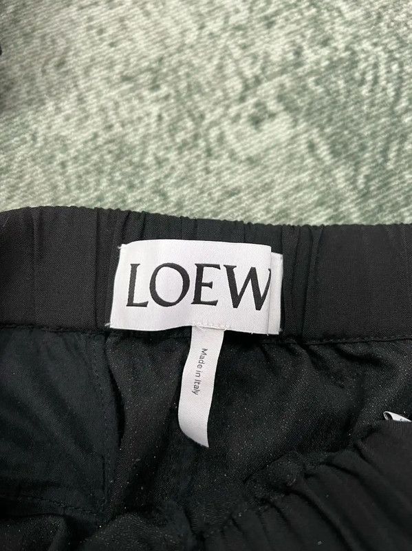 Loewe Loewe Black Cotton Summer Shorts 0089 Size 23" - 3 Thumbnail