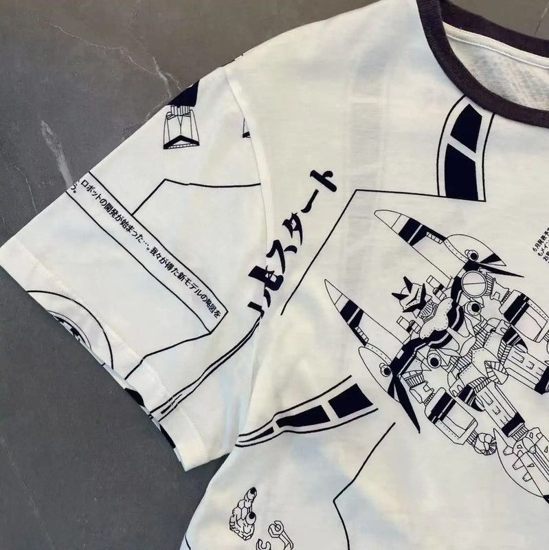 Loewe Loewe Summer White Cotton Short Sleeve T-Shirt 0089 Size S / US 4 / IT 40 - 3 Thumbnail