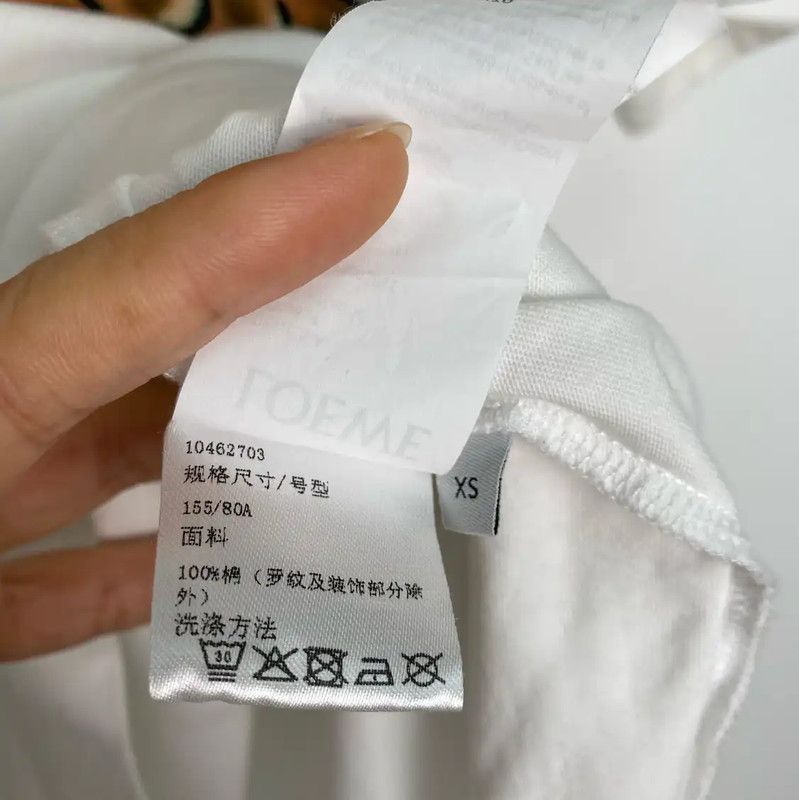 Loewe Loewe Women's Cotton Mermaid Graphic Dress 0089 Size XS / US 0-2 / IT 36-38 - 8 Thumbnail