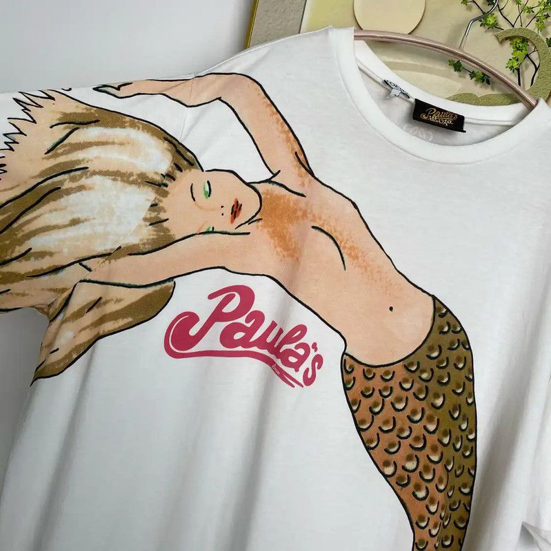 Loewe Loewe Women's Cotton Mermaid Graphic Dress 0089 Size XS / US 0-2 / IT 36-38 - 3 Thumbnail