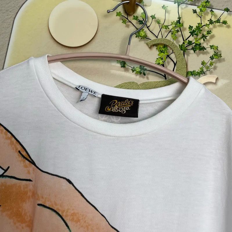 Loewe Loewe Women's Cotton Mermaid Graphic Dress 0089 Size XS / US 0-2 / IT 36-38 - 4 Thumbnail