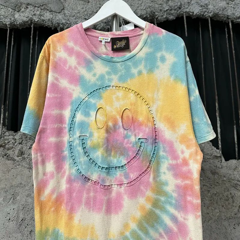 Loewe Loewe Summer Multicolor Smiley Print T-Shirt 0089 Size S / US 4 / IT 40 - 3 Thumbnail