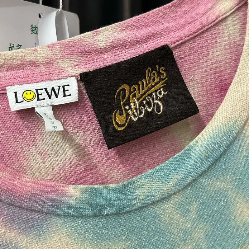 Loewe Loewe Summer Multicolor Smiley Print T-Shirt 0089 Size S / US 4 / IT 40 - 6 Thumbnail