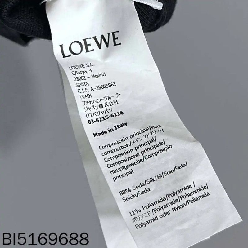 Loewe Loewe Black Women's Knit Sweater Size S 0089 Size S / US 4 / IT 40 - 5 Thumbnail