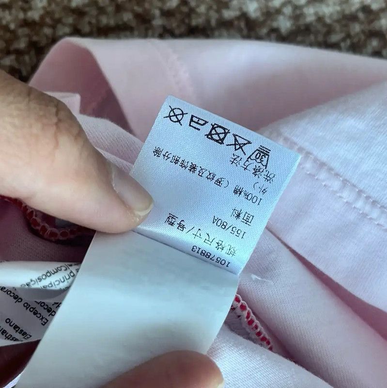 Loewe Loewe Pink Cotton Women's T-Shirt 0089 Size XS / US 0-2 / IT 36-38 - 3 Thumbnail