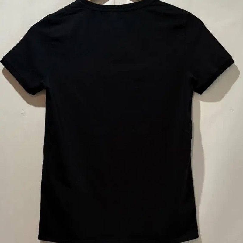 Loewe Loewe Summer Black Cotton Graphic Tee 0089 Size M / US 6-8 / IT 42-44 - 3 Thumbnail