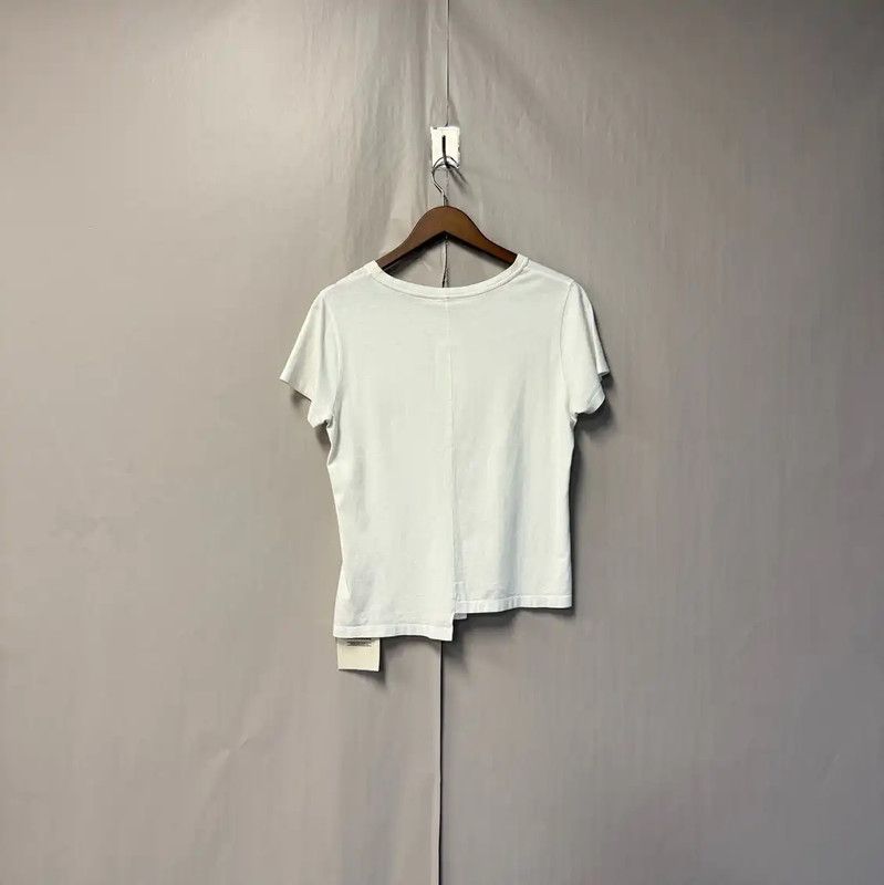 Loewe Loewe White Cotton Casual T-Shirt 0089 Size M / US 6-8 / IT 42-44 - 2 Thumbnail