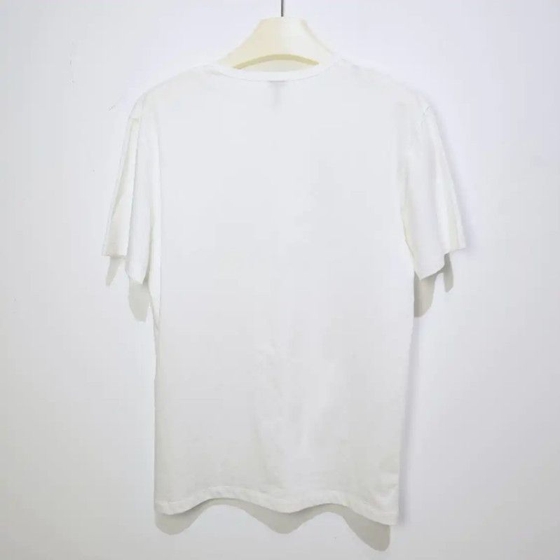 Loewe Loewe White Cotton Women's T-Shirt 0089 Size S / US 4 / IT 40 - 2 Thumbnail