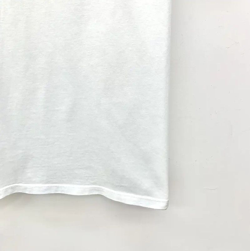 Loewe Loewe White Smiley Face T-Shirt 0089 Size L / US 10 / IT 46 - 4 Thumbnail