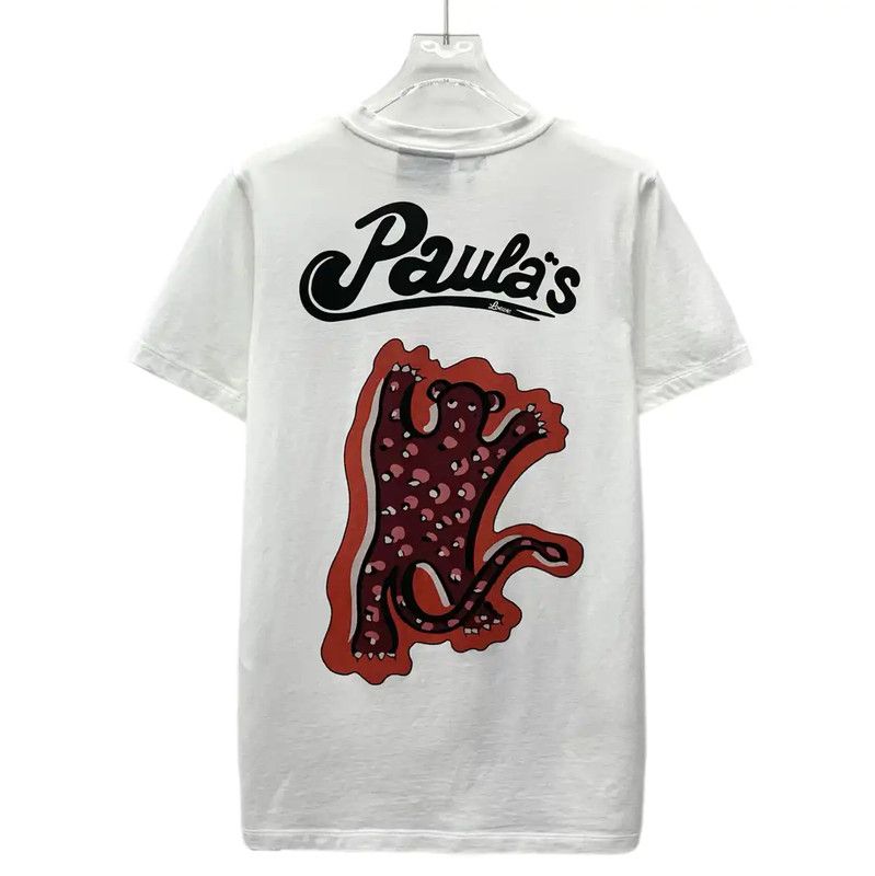 Loewe Loewe White Cotton Graphic T-Shirt for Women 0089 Size M / US 6-8 / IT 42-44 - 2 Thumbnail