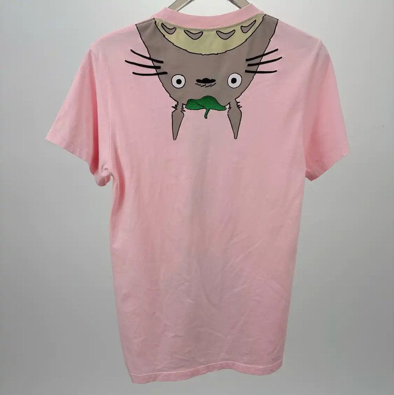 Loewe Loewe Pink T-Shirt with Totoro Design 0089 Size S / US 4 / IT 40 - 2 Thumbnail