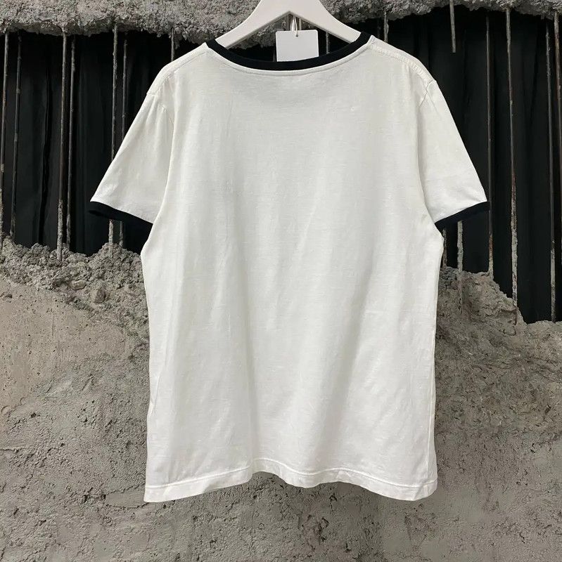 Loewe Loewe Women's Summer White Cotton T-Shirt 0089 Size L / US 10 / IT 46 - 2 Thumbnail