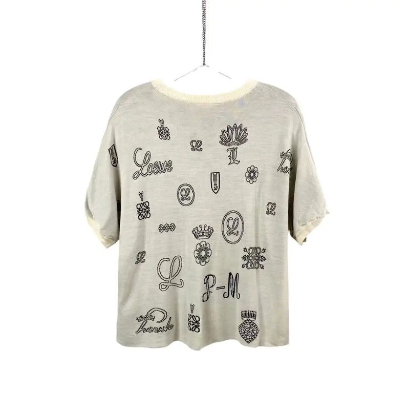 Loewe Loewe Multicolor Women's T-Shirt 0089 Size M / US 6-8 / IT 42-44 - 2 Thumbnail