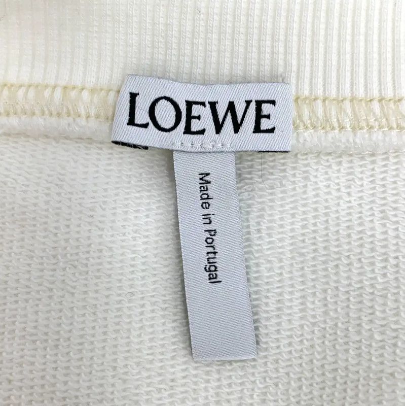 Loewe Loewe Cotton Crewneck Sweatshirt for Women 0089 Size M / US 6-8 / IT 42-44 - 5 Thumbnail