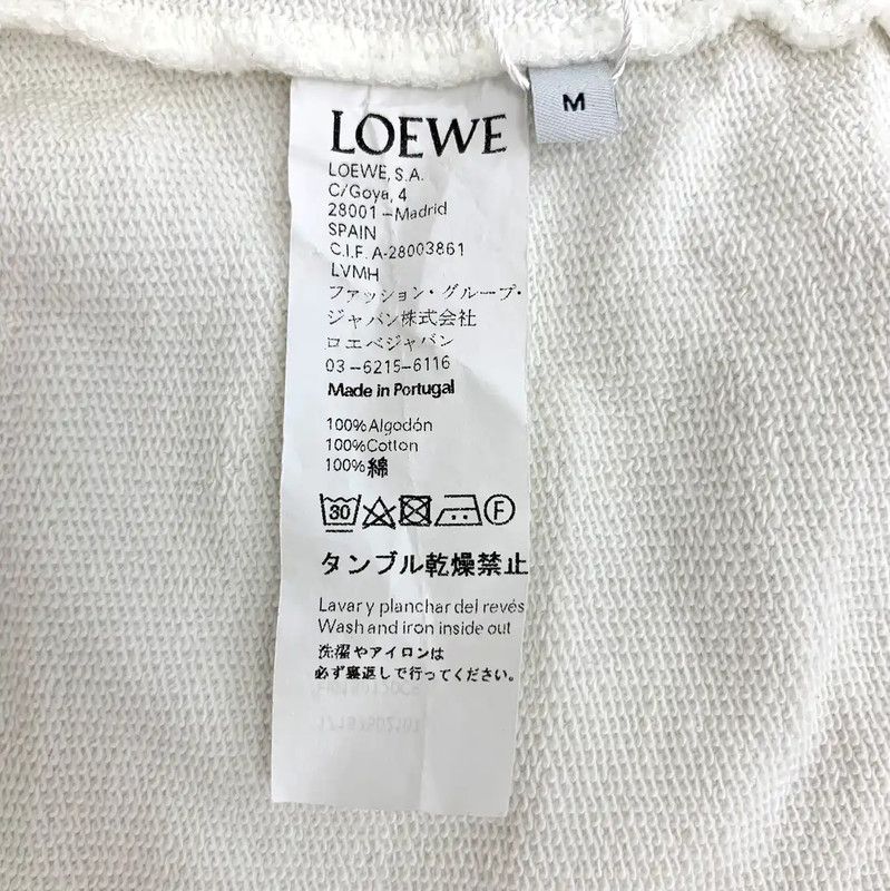 Loewe Loewe Cotton Crewneck Sweatshirt for Women 0089 Size M / US 6-8 / IT 42-44 - 6 Thumbnail
