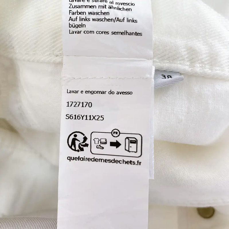 Loewe Loewe White Cotton Women's Shorts 0089 Size 25" / US 0 / IT 36 - 10 Thumbnail