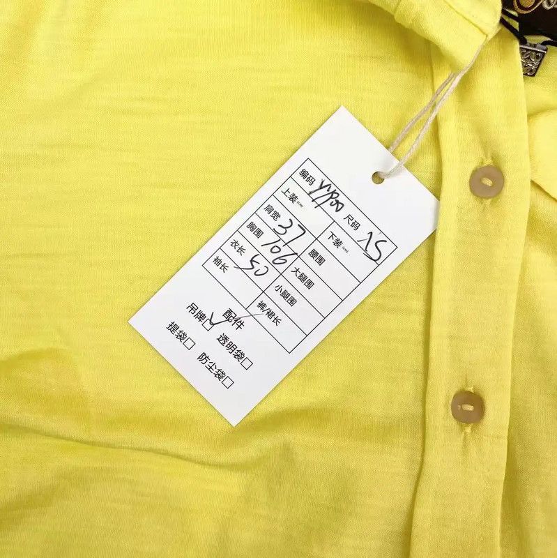 Loewe Loewe Yellow Wool Women's T-Shirt 0089 Size XS / US 0-2 / IT 36-38 - 7 Thumbnail