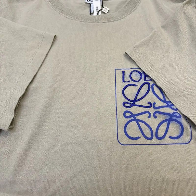 Loewe Loewe Short Sleeve Embroidered Logo Tee 0089 Size XXS / US 00 / IT 34 - 8 Thumbnail