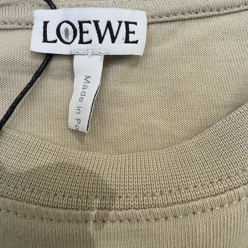 Loewe Loewe Short Sleeve Embroidered Logo Tee 0089 Size XXS / US 00 / IT 34 - 6 Thumbnail